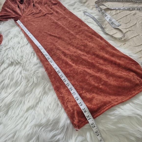 Aerie Crushed Velvet Pink Pajama Set Size XL - Picture 16 of 16